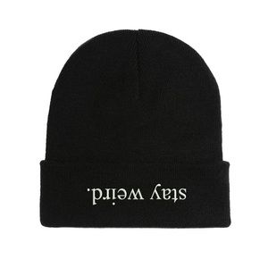 Brandy Melville STAY WEIRD Beanie